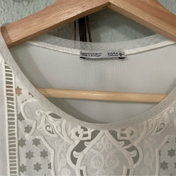 Beautiful Sleeveless Zara Blouse - Medium - No Flaws - Picture 6 of 10